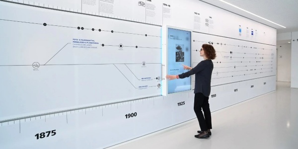 光學設備展廳設計案例分享