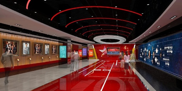 無極限中醫(yī)保健主題展廳設(shè)計