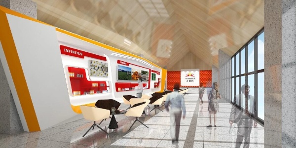 無極限中醫(yī)保健主題展廳設(shè)計