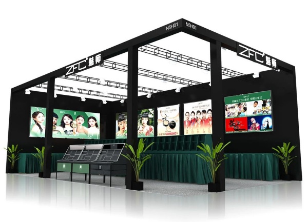 54㎡展臺設計方案