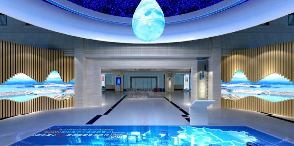 水利沉浸式企業展廳設計