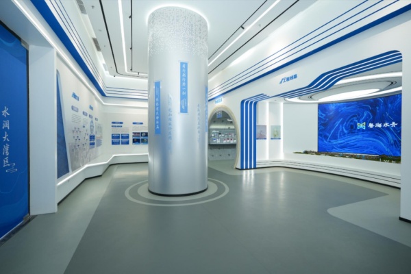 珠三角配水工程的靈山島展廳設計