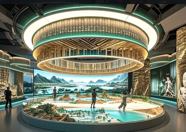 沉浸式文旅展廳設計