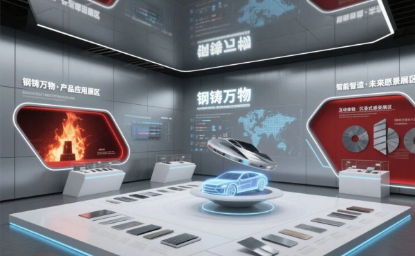 被千度鋼流燙到心跳，鋼鐵企業(yè)科技展廳也太酷了吧？