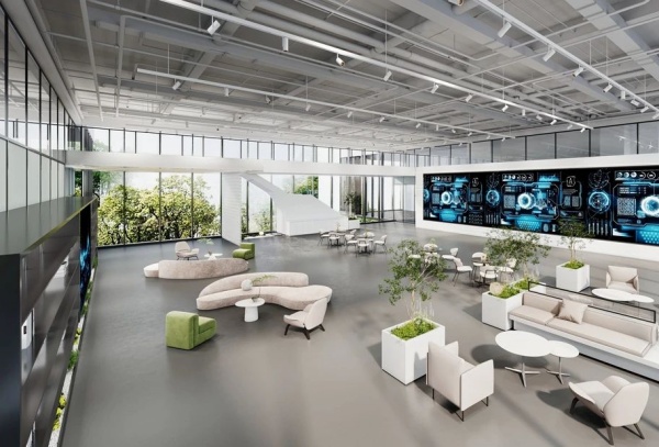 安得智聯(lián)辦公樓中庭展廳設(shè)計(jì) 安得智聯(lián)辦公樓中庭展廳設(shè)計(jì)