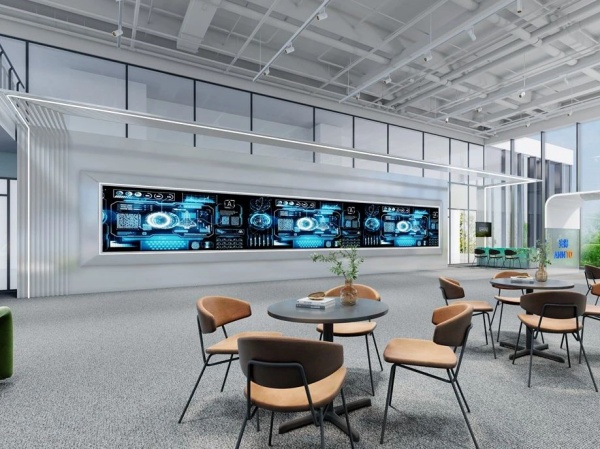 安得智聯(lián)辦公樓中庭展廳設(shè)計(jì) 安得智聯(lián)辦公樓中庭展廳設(shè)計(jì)