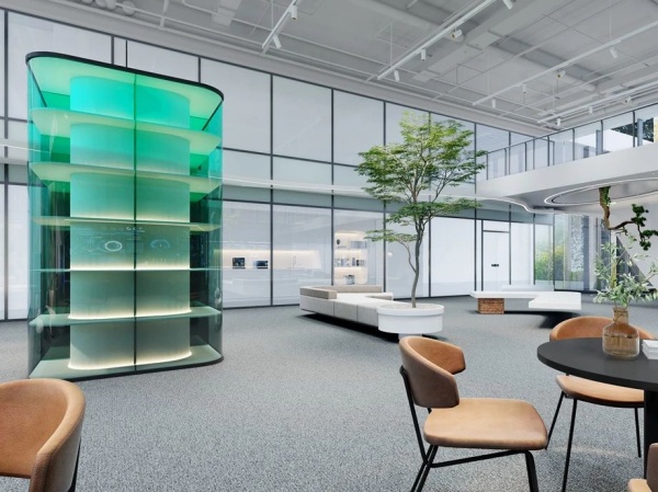 安得智聯(lián)辦公樓中庭展廳設(shè)計(jì) 安得智聯(lián)辦公樓中庭展廳設(shè)計(jì)