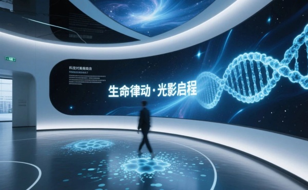 美妝行業(yè)科技展廳設(shè)計