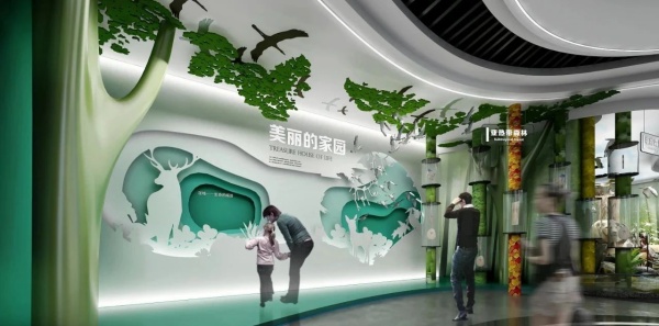 自然主題的展館設計