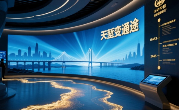 中鐵橋梁勘測展廳設(shè)計(jì)