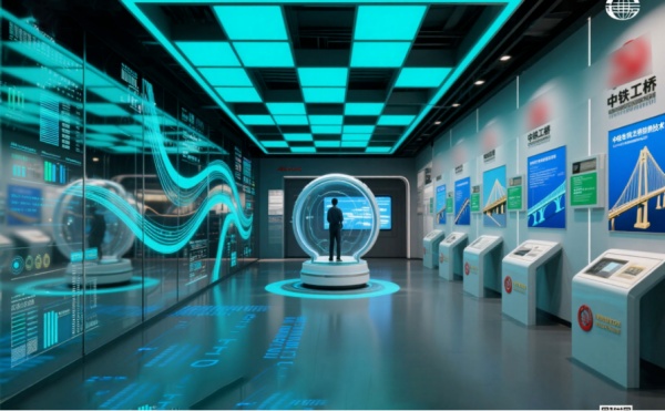 中鐵橋梁勘測展廳設(shè)計(jì)