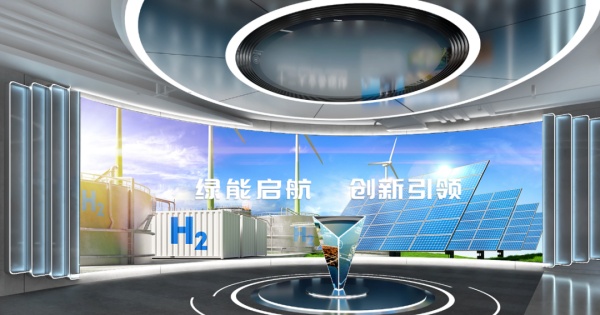 展廳序廳的“互動開關”，開啟沉浸式體驗序章