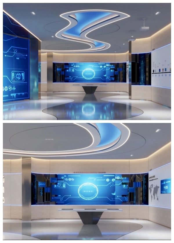 一正藥業(yè)展廳在科技與藝術(shù)交織中，解碼生命健康的未來圖景