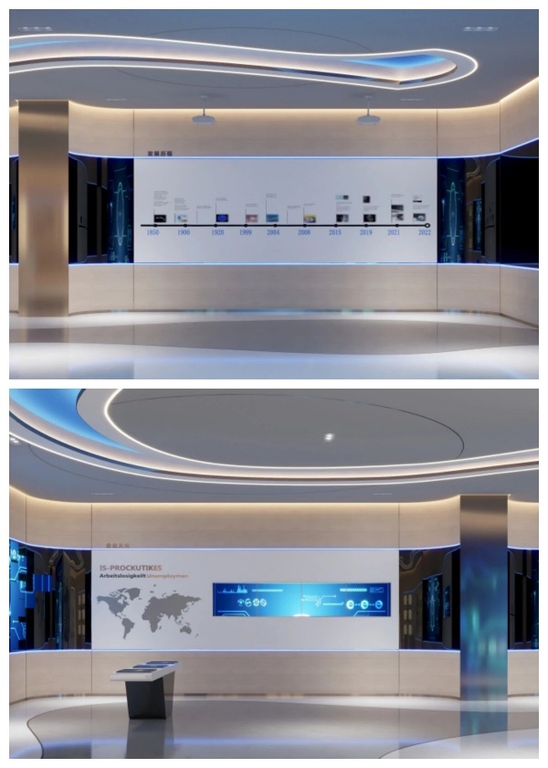 一正藥業(yè)展廳在科技與藝術(shù)交織中，解碼生命健康的未來圖景