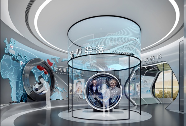 邯鄲科創中心展廳設計