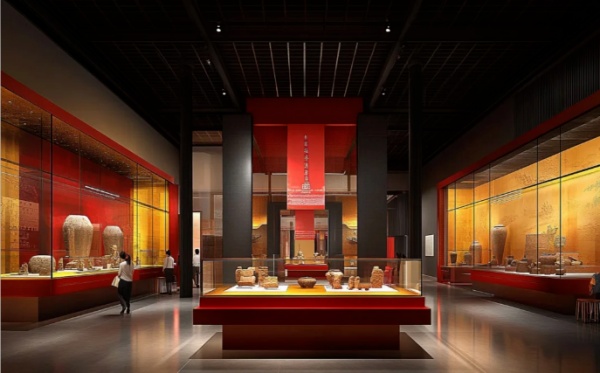 封神級文化展館設計！氛圍感直接拉滿