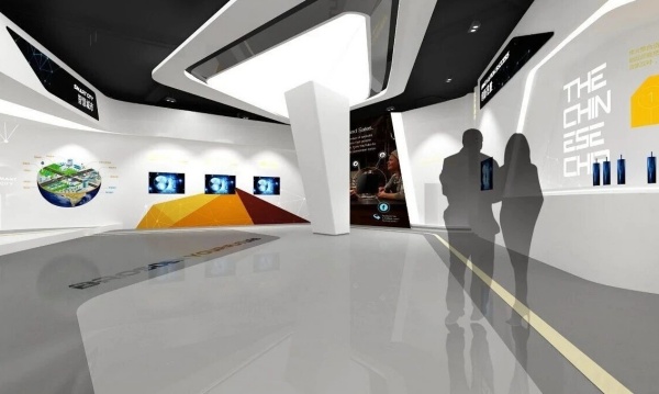 科技集團(tuán)企業(yè)展廳設(shè)計(jì)