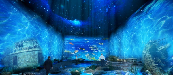 展廳展館中常用的4種藍色系