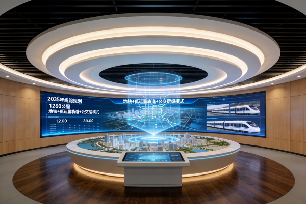以軌為脈，向新而行鄭州地鐵全新數(shù)字展廳全景呈現(xiàn)