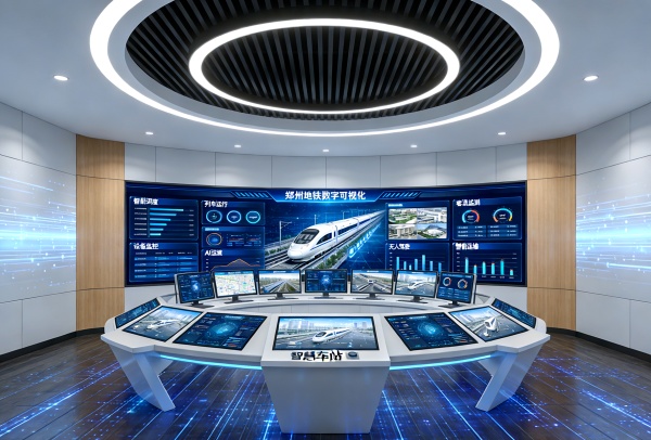 以軌為脈，向新而行鄭州地鐵全新數(shù)字展廳全景呈現(xiàn)