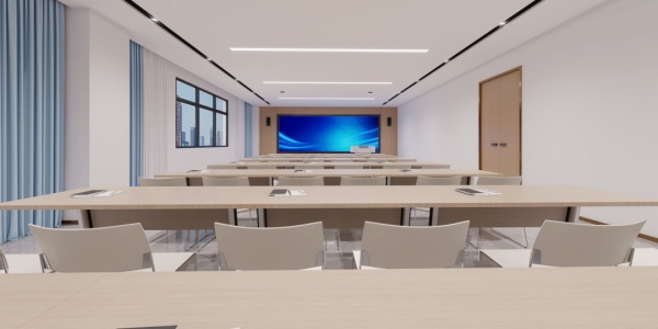 銘遠醫藥集團展廳設計分享|現代展廳，以極簡科技美學為基調，打造沉浸式的品牌體驗場景