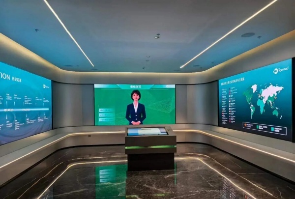 當傳統展廳遇上AI時代——泰格醫藥總部展廳的智能化躍遷